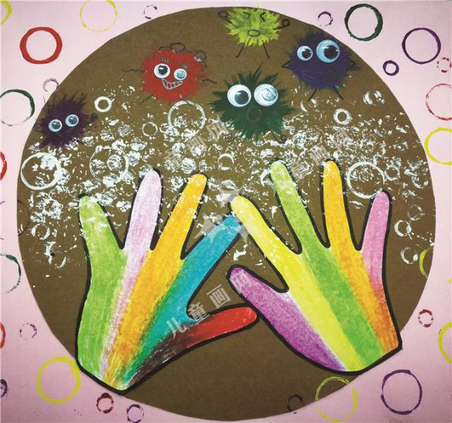 抗新冠，勤洗手