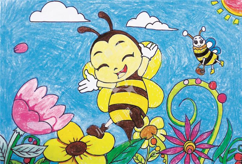 勤劳的小蜜蜂