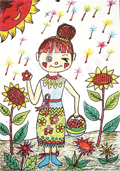 采花女孩