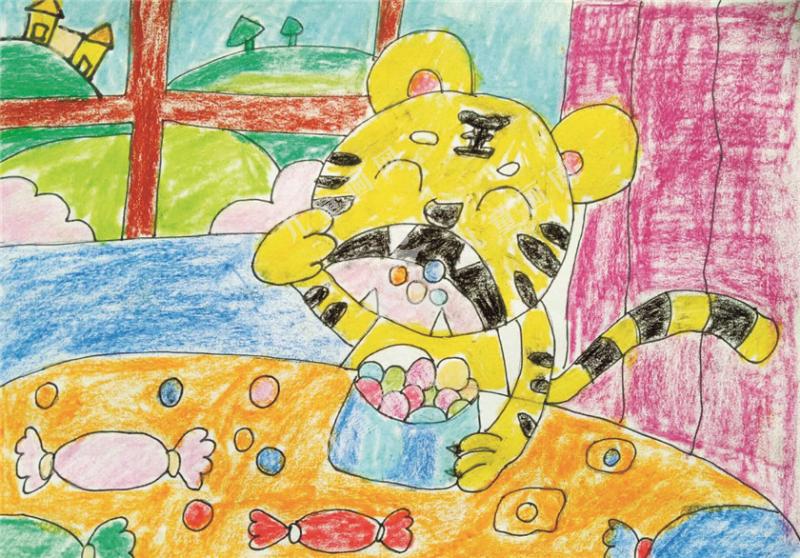 爱吃糖的大老虎