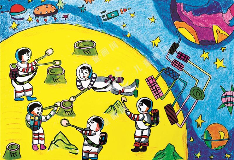 遨游太空