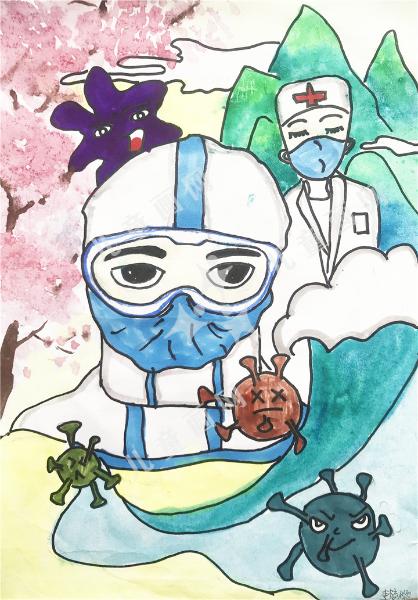 樱花下