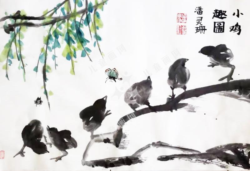小鸡趣图