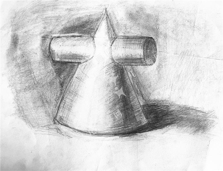 素描静物