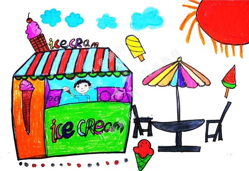 冰激凌店