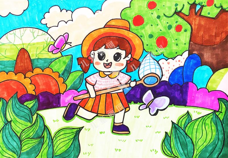 扑蝴蝶