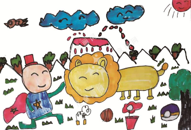 我和狮子是好朋友