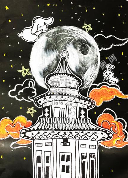 中秋夜晚