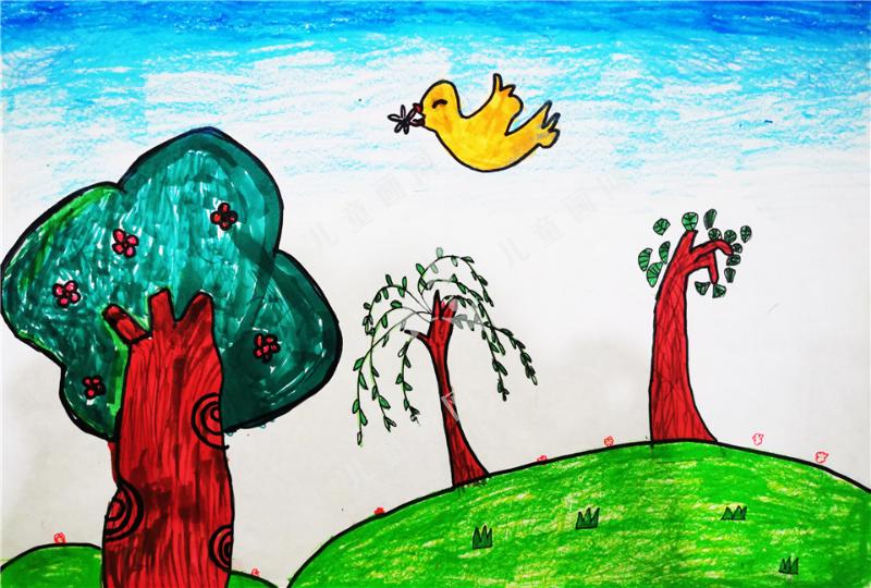 春天里的一幅画