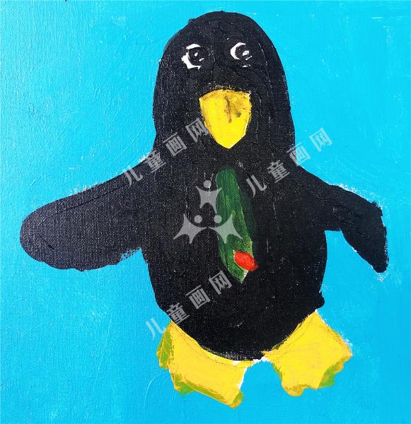 可爱的小企鹅