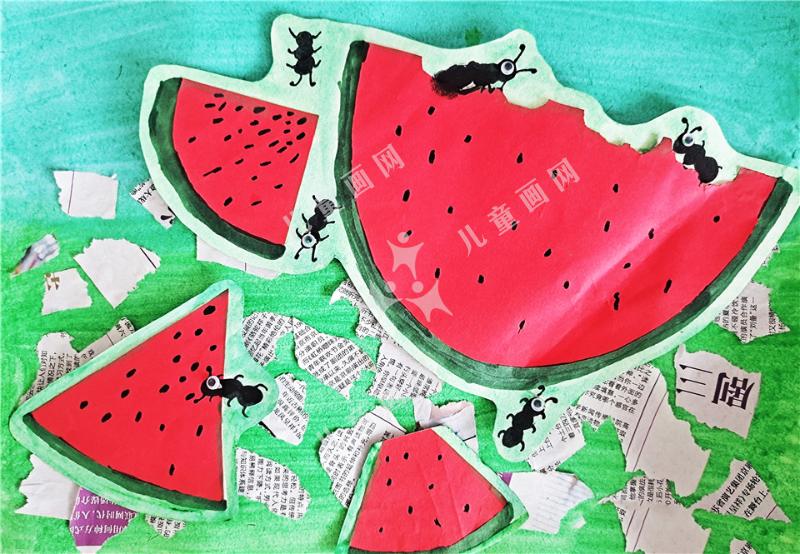蚂蚁和西瓜