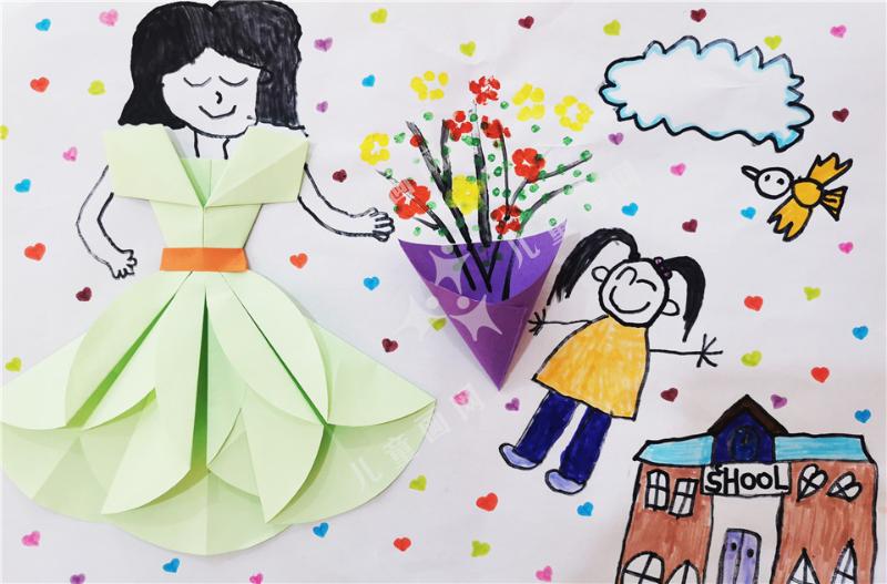 我的老师像妈妈