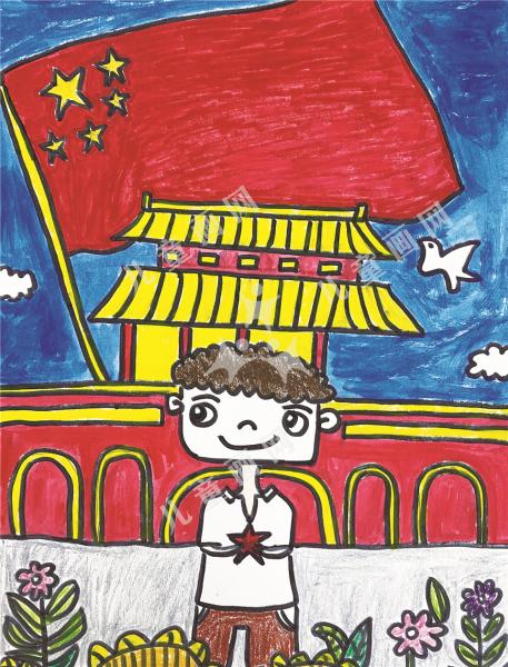 一颗红星送给党