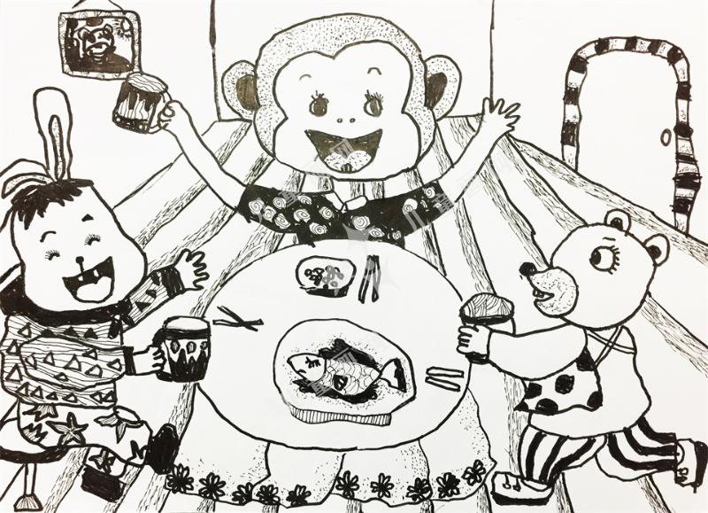 小熊请客
