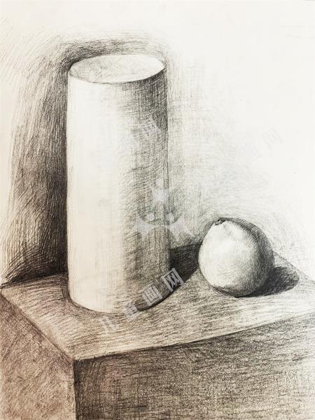 素描静物
