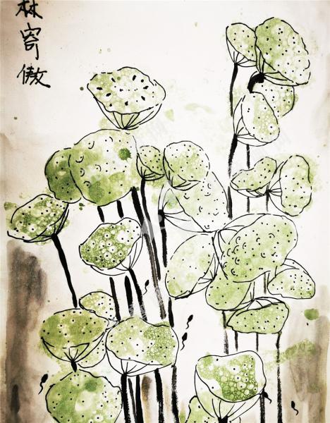 荷塘美色
