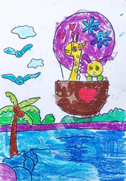 坐热气球去旅行