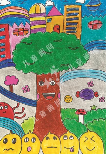 快乐的大树
