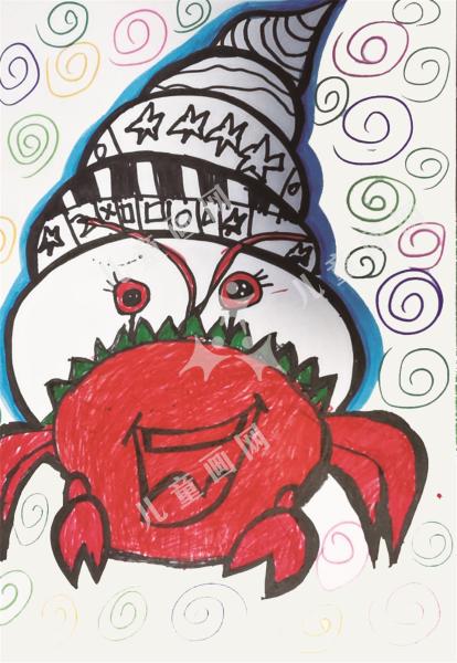 海螺壳里的大螃蟹