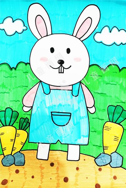 爱吃萝卜的兔子