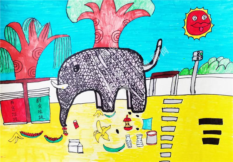 大象机器人（收垃圾）