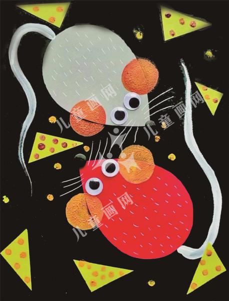 偷吃奶酪的小老鼠