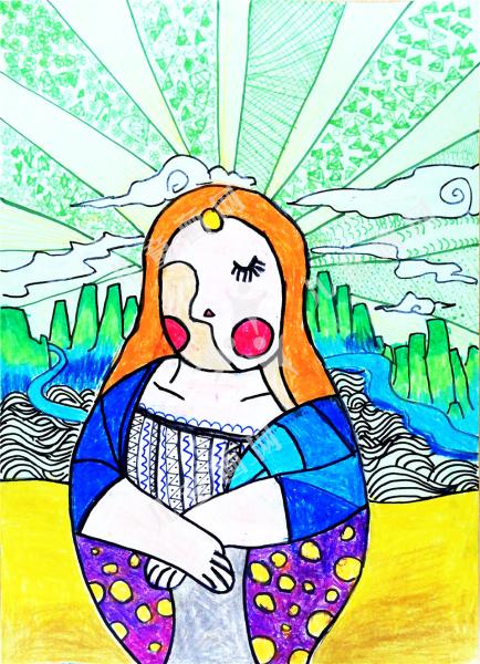 蒙娜丽莎的微笑