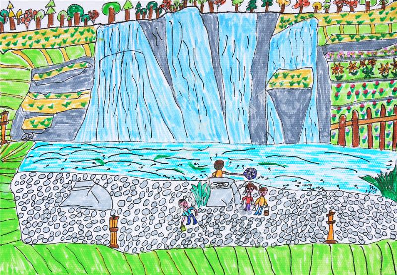 甸溪河抓小蝌蚪