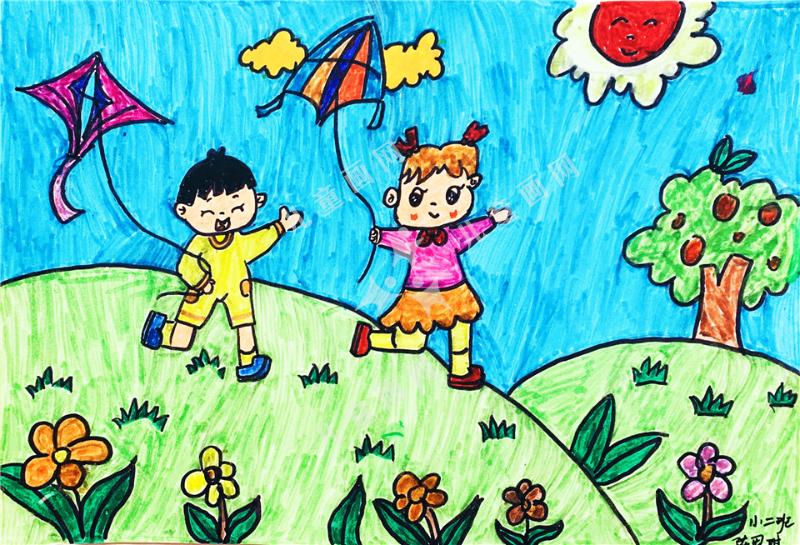 和好朋友去郊游