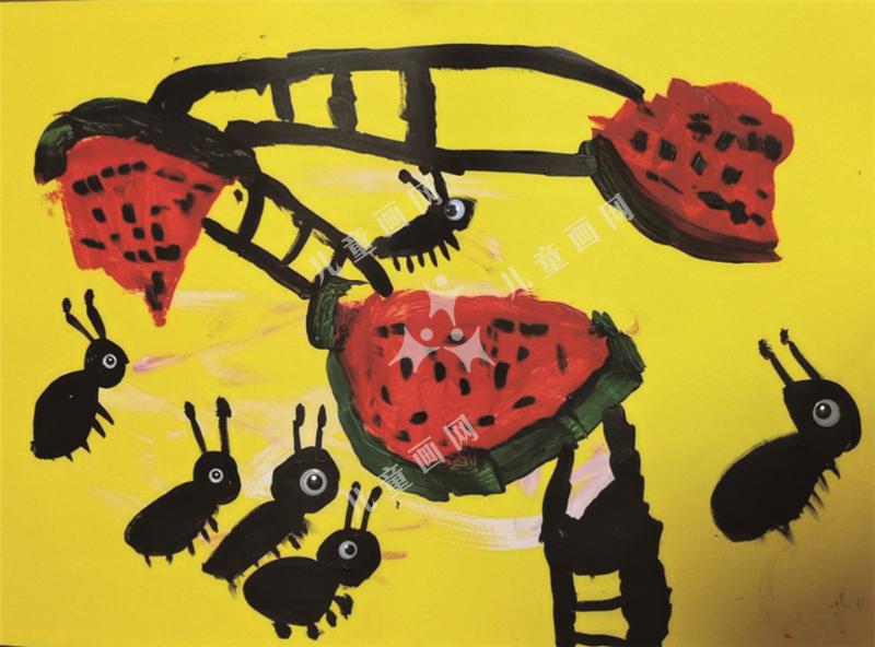爱吃西瓜的小蚂蚁