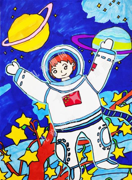 遨游太空