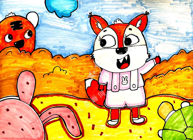 拔萝卜的小兔子