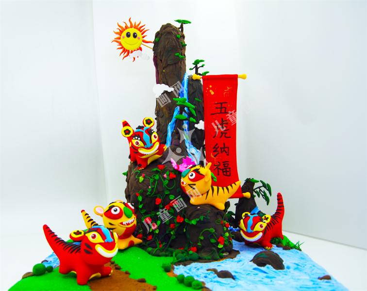 五虎纳福
