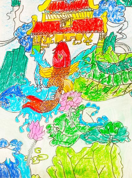 鲤鱼跃龙门