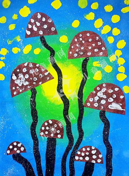 奇幻蘑菇林