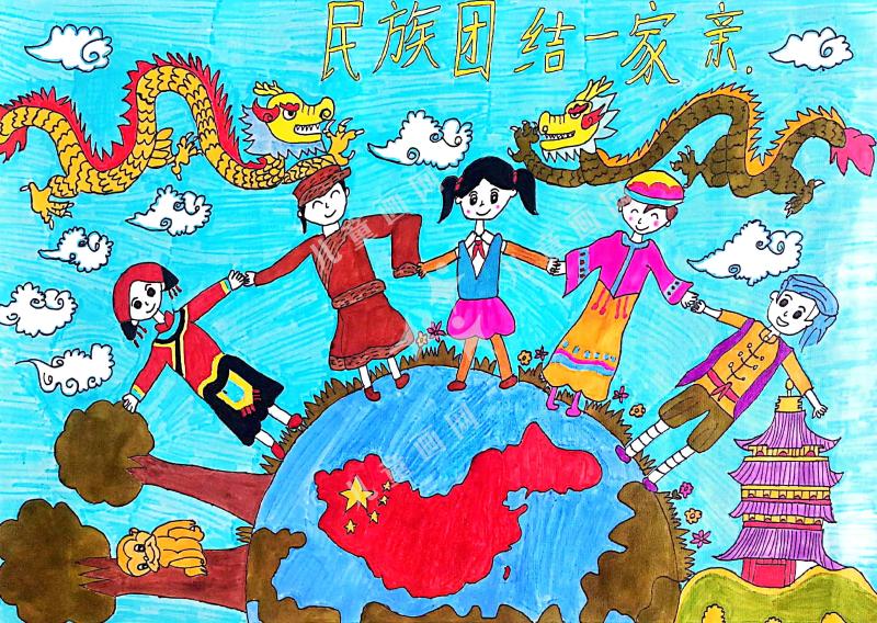 民族团结，祖国繁盛