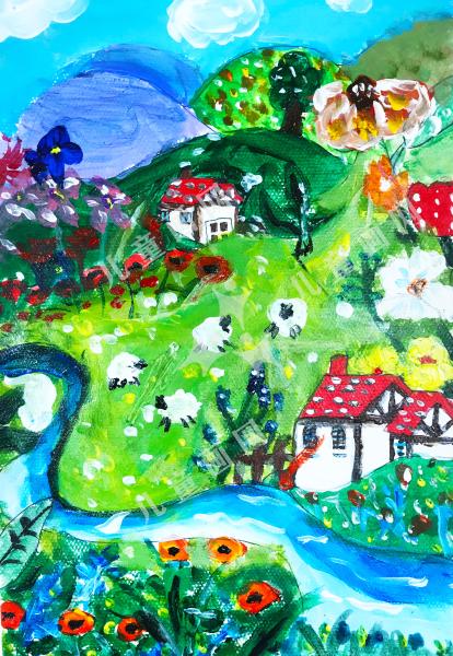 初夏的童话小镇