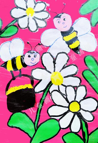 小蜜蜂采蜜