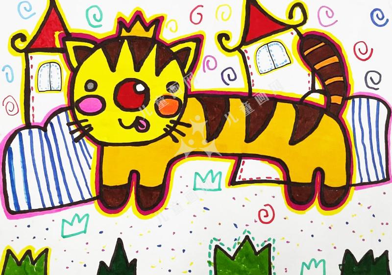 淘气的小猫