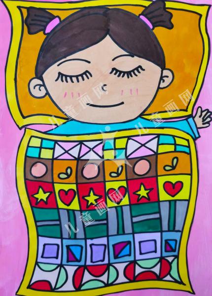 彩色的被子，奇妙的梦