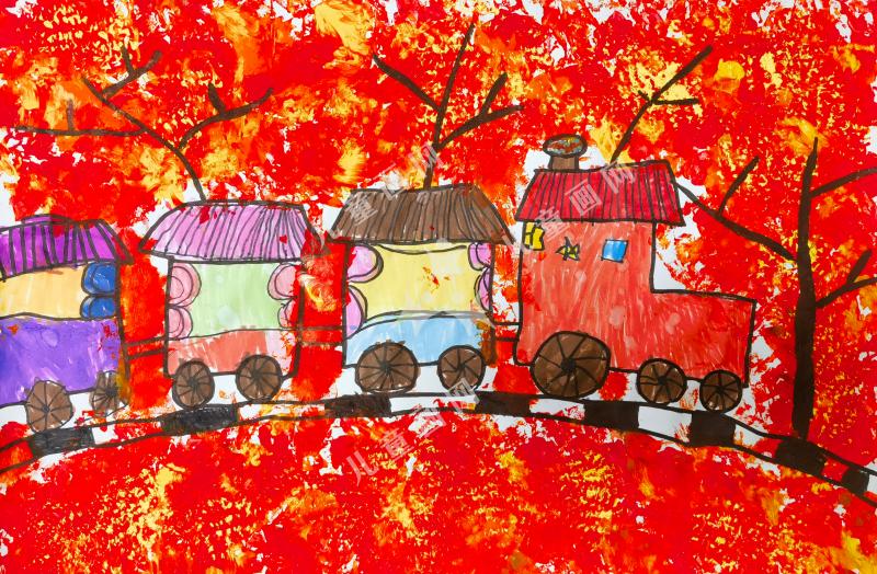 开往秋天的小火车