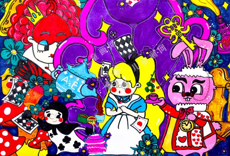 爱丽丝和红皇后