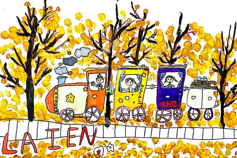 开往秋天的火车