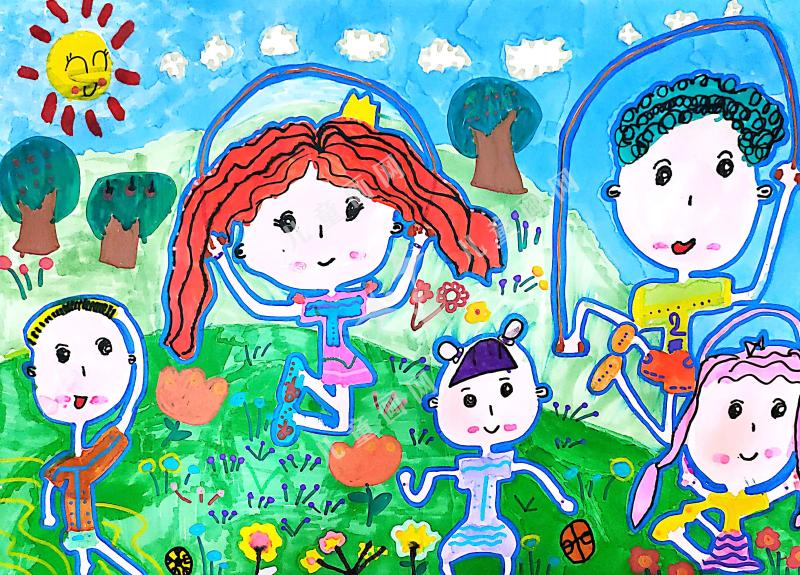 阳光运动伴成长