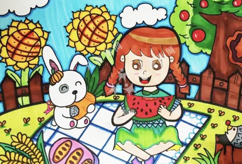 我和小兔去野餐