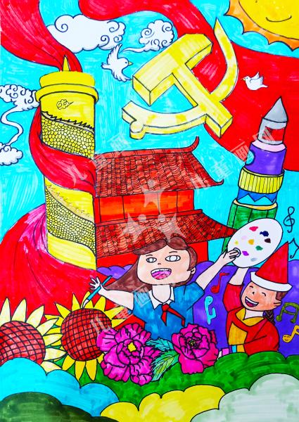 在党光下自由成长