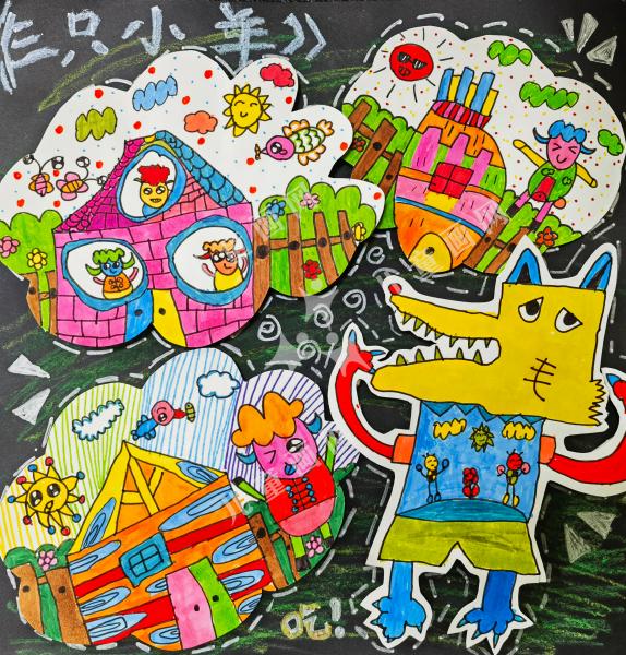 三只小羊的故事