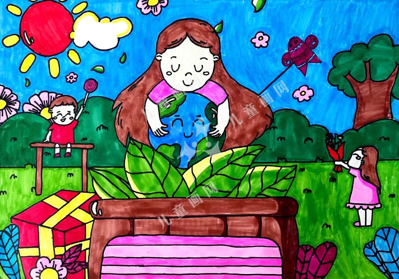 拥抱地球保护环境