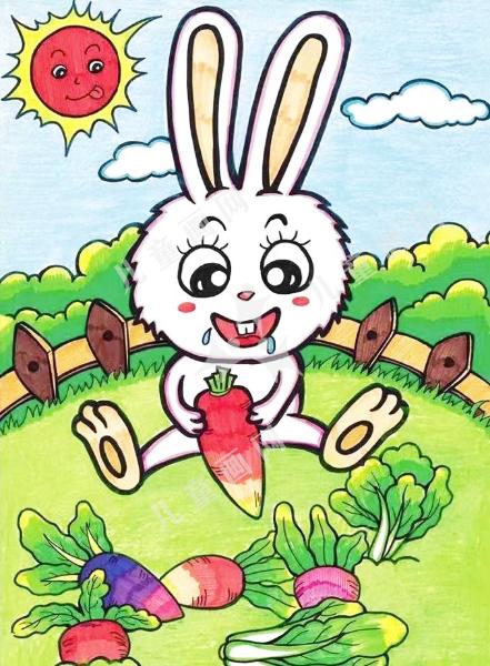 贪吃的小兔