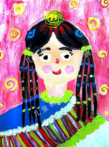 美丽的蒙古姑娘